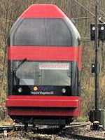 Doppelstockschienenbus aus Dessau