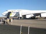 Landung mit Air Namibia