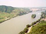 Blick auf das Donautal Richtung Krems