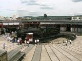 Drehscheibe in Steamtown USA