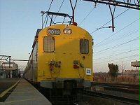 Nahverkehrszug von Soveto 
nach Johannesburg