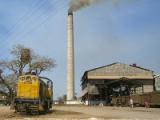 Zuckerrohrfabrik mit Diesellok