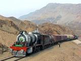 Zug am pakistanischen Khyberpass