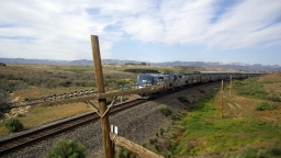 Amtrak "Blue Zephyr" auf der Strecke